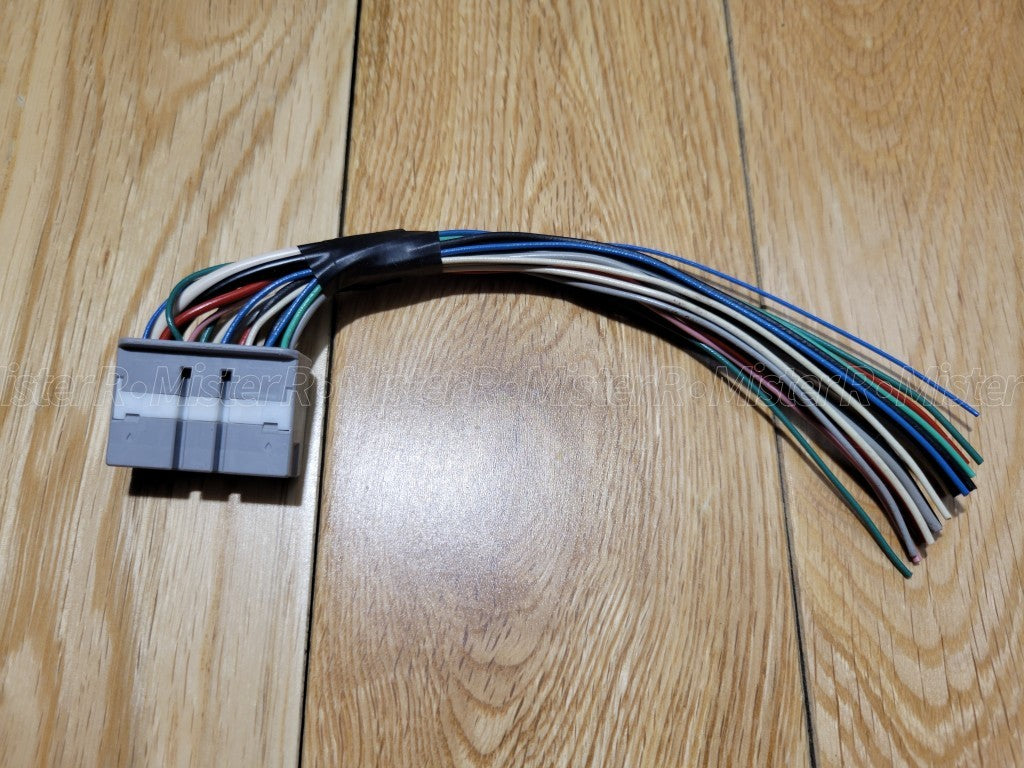 Toyota/Lexus • 18-Pin Connector Pigtail Harness • Grey • Used OE • #90980-1273910