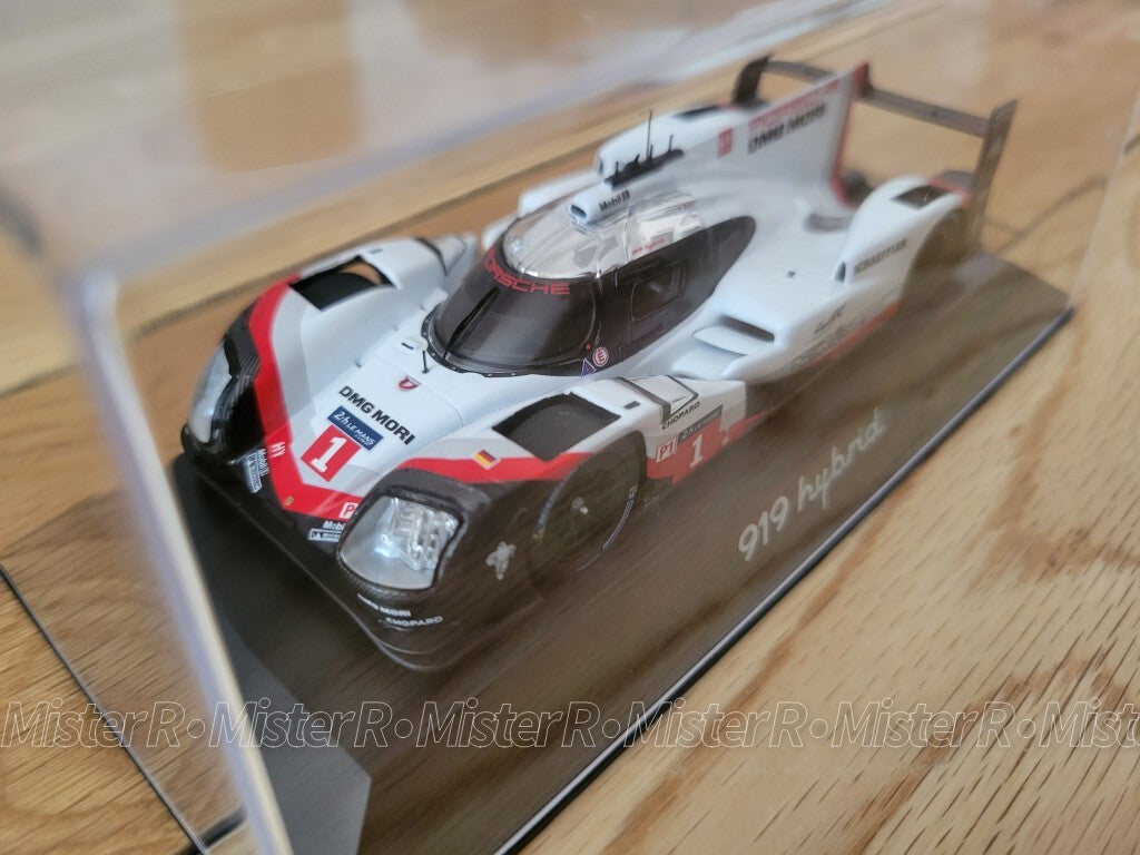 Porsche 919 Hybrid • 2017 Le Mans LMP1 • Spark 1:43 Scale Model • #WAP0209190J1