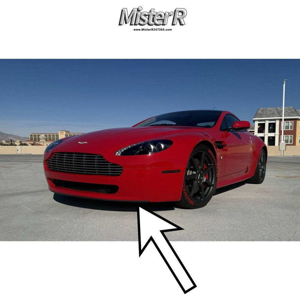 Aston Martin V8 Vantage • Front Lower Lip Spoiler • Genuine OE • #6G3317626AG4