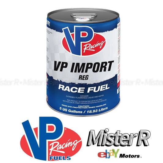 VP Racing Import Reg • Leaded Race Fuel • 5 Gallon Gas Can/Pail ️ 0