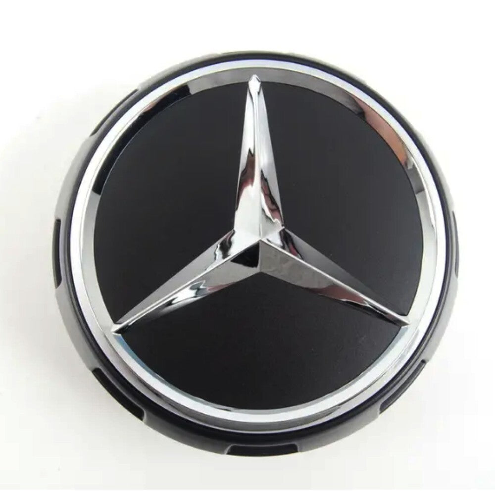 Mercedes-Benz • Black AMG Wheel Center Cap Set • W205 W213 • #A000400090092831