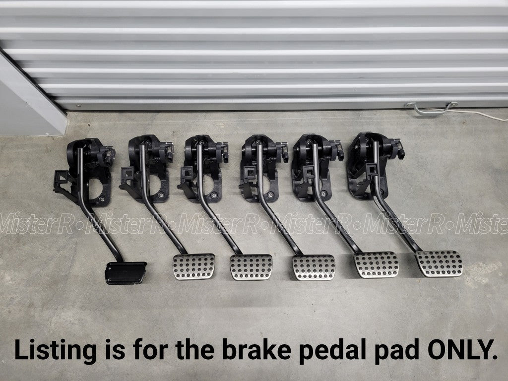 Mercedes-Benz AMG • Brake Pedal Pad/Cover • Aluminum/Black • #A17029001828
