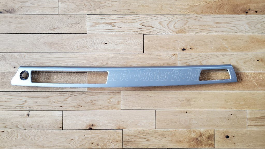 BMW E9X Center Dashboard Trim • Brushed Aluminum • E90 E91 E92 E93 #5145914739117