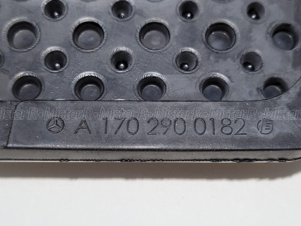 Mercedes-Benz AMG • Brake Pedal Pad/Cover • Aluminum/Black • #A17029001827