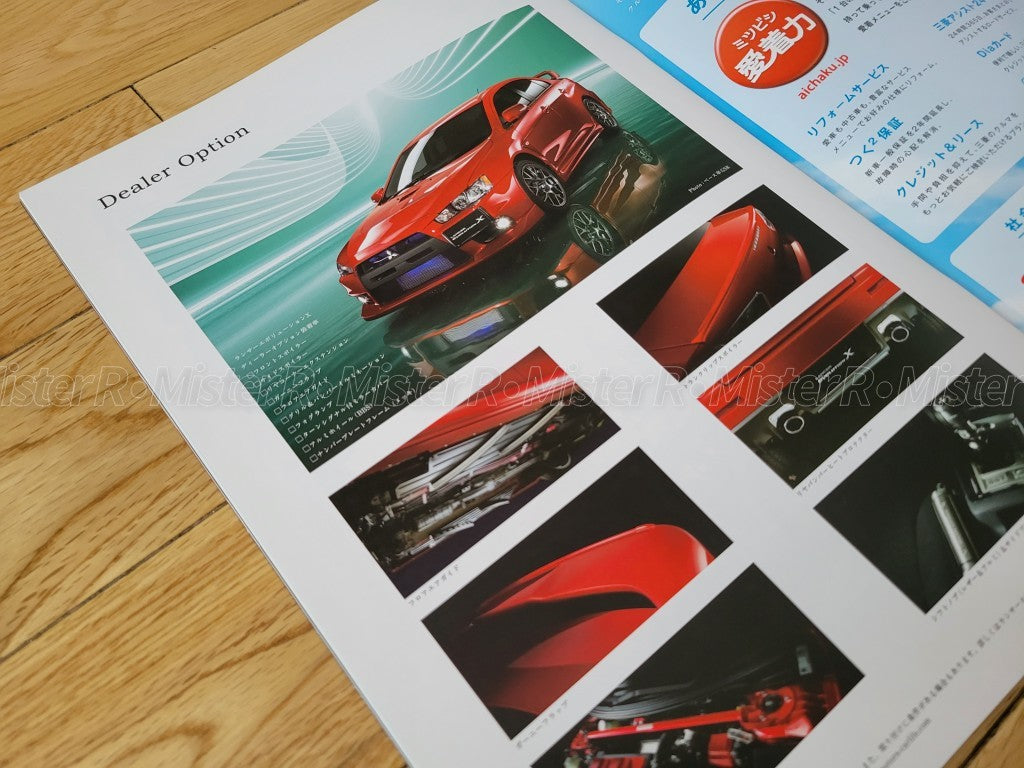 Mitsubishi Lancer Evolution X • Original 2012 Evo 10 JDM Sales Brochure/Catalog9
