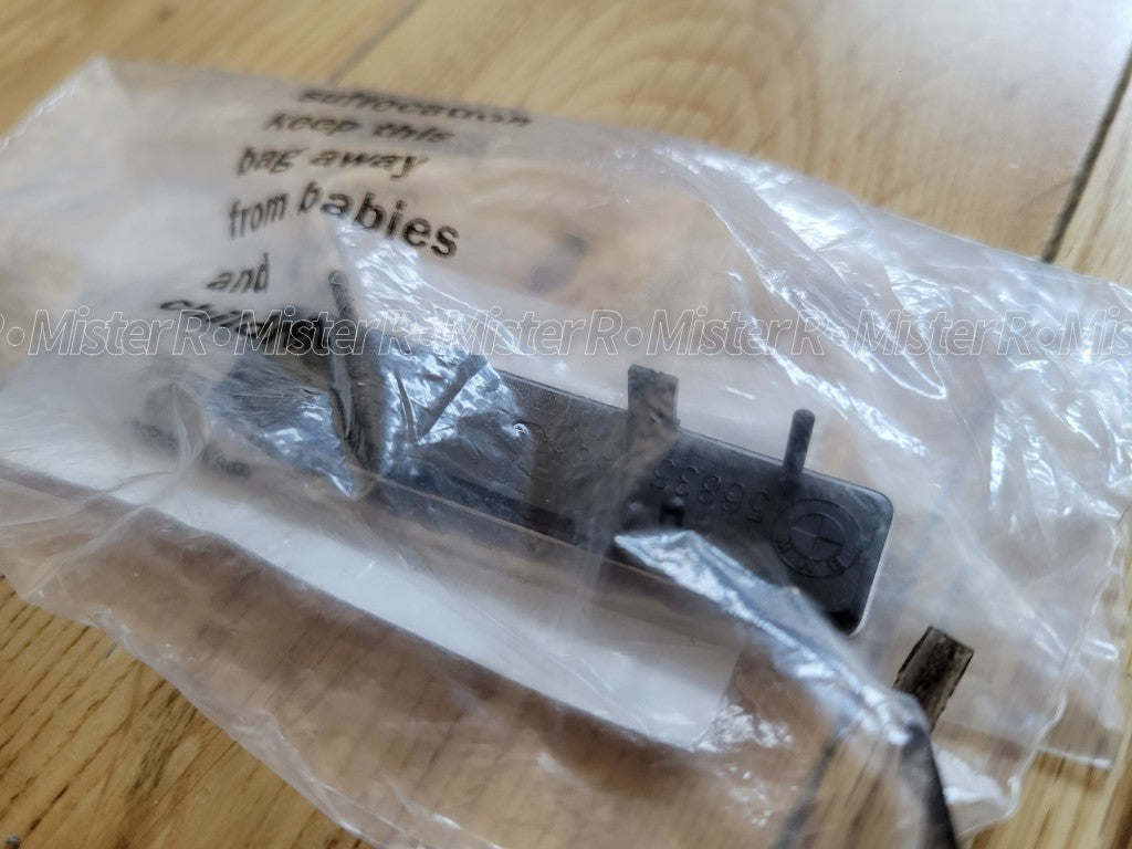 BMW E46 M3 • Front Fender Grille Emblem ×1 • Genuine New OE • #721279006054
