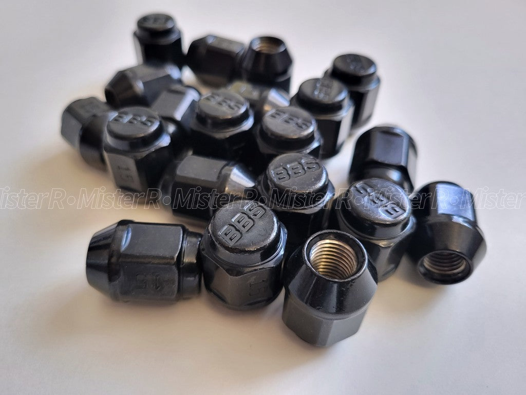 BBS Wheels • Debossed Standard Lug Nut Set • M12x1.5 • Genuine BBS • 20 Pieces11