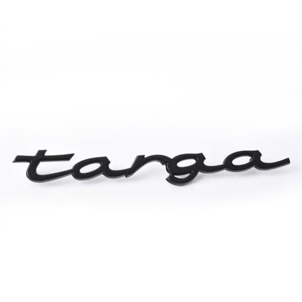 Porsche 911 • Targa Script Emblem • Black • 930 SC Turbo Carrera #911559307423