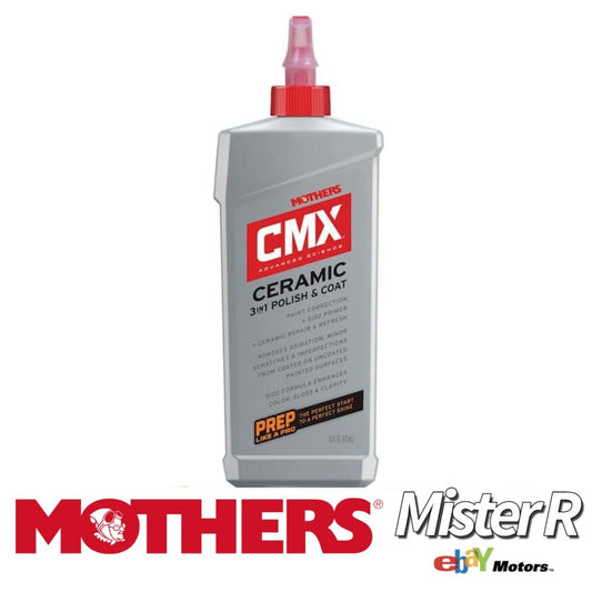 MOTHERS • CMX Ceramic Prep and Polish Wax Liquid • #01716 • 16 fl oz Bottle0