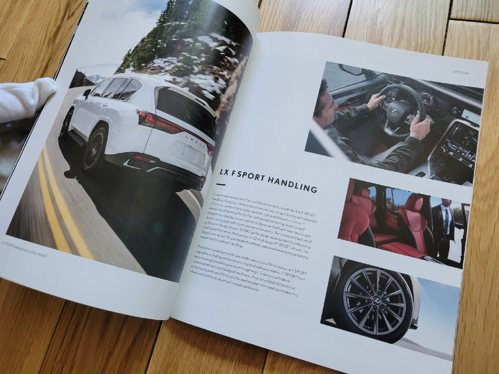 2023 Lexus LX Truck/SUV • Sales Brochure • Original 38 Page Dealer Catalog4