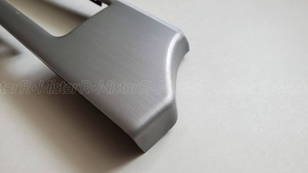 BMW E9X Driver/Left Dashboard Trim • Brushed Aluminum • E90 E92 E93 #514591473904