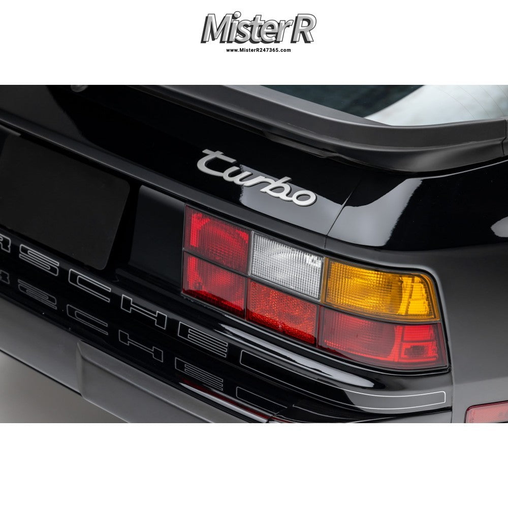 Porsche 944 • Turbo Script Emblem • Rear Decklid/Trunk Insignia • #951559093012