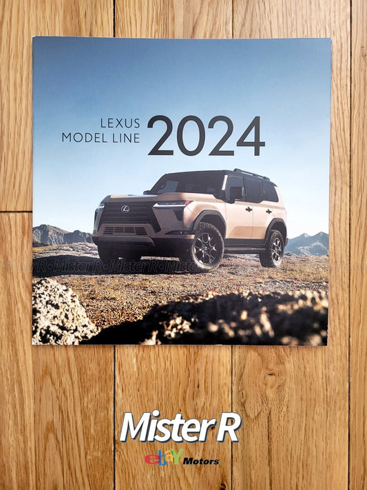Lexus • 2024 Model Line Brochure • Original Dealer Issued Catalog • 33 pages0
