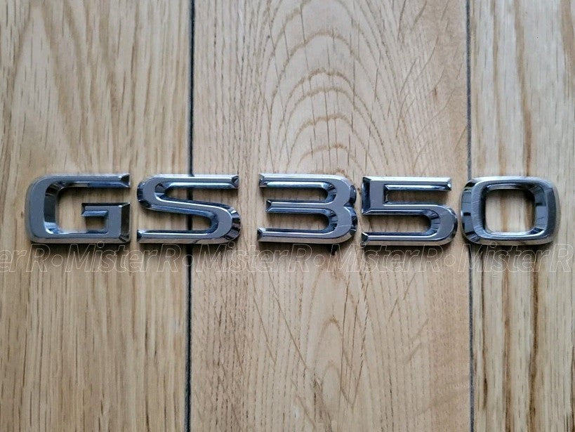 Lexus GS 350 • Rear Deck Lid Emblem • Trunk Name Plate • Used OE • #75443-306208