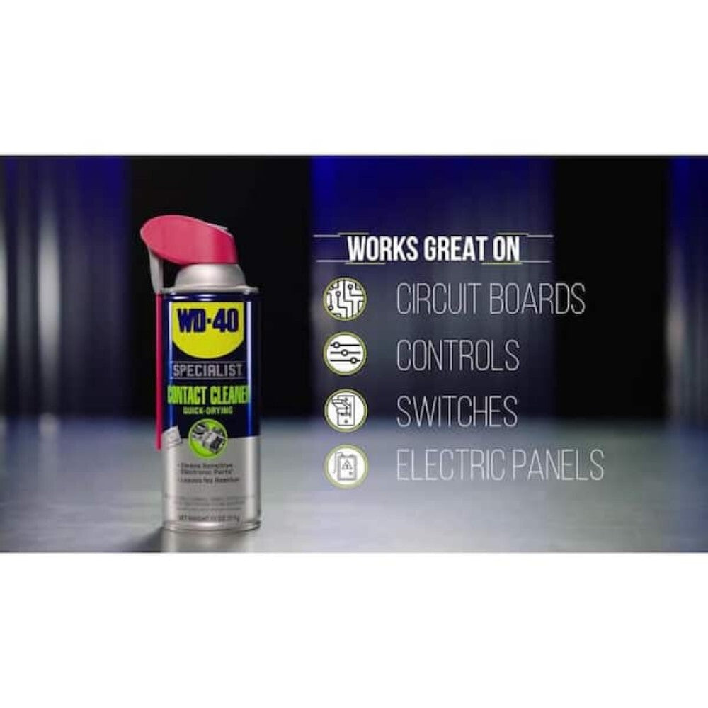 WD-40 • Contact Cleaner • Quick-Drying Specialty Electronics Spray • 11 oz Can5