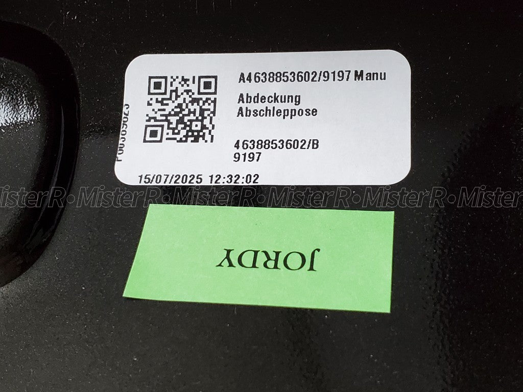 Mercedes-Benz W463 G-Wagon • Towing Eye Cover/Cap • G63 AMG • OE #46388536024