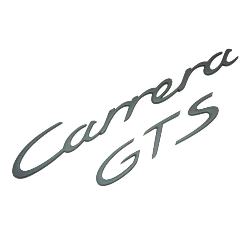 Porsche 911 997 • Carrera GTS Script Rear Emblem • Black • #997559037051