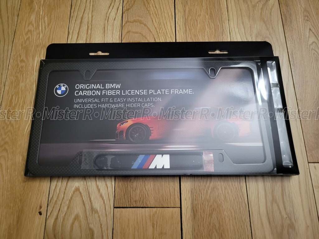 BMW • M Carbon Fiber License Plate Frame • Genuine OE • #821123484138