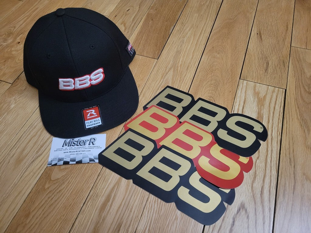BBS Wheels USA • Black Adjustable Snapback Hat/Cap • BBS Motorsports11