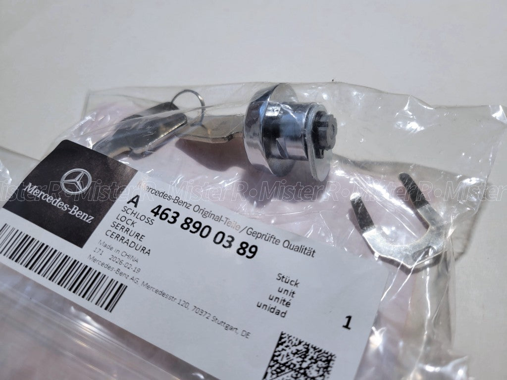 Mercedes-Benz W463 Geländewagen Spare Tire Lock Set • G500 G55 AMG #A46389003892