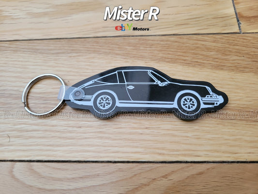 PCARMARKET • Porsche 911 Targa Keychain • Lifestyle Key Fob/Charm • PCar Market0
