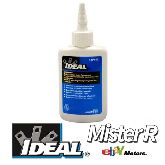 Ideal Noalox • Anti-Oxidant Compound • 4 oz. Bottle • Aluminum Zinc UL • #30-0260