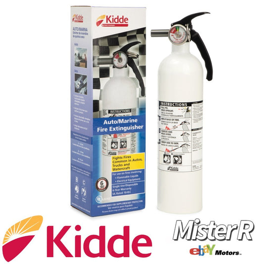 Kidde • Auto/Marine Fire Extinguisher • 4lb Dry Chemical • Car/Truck/Boat0