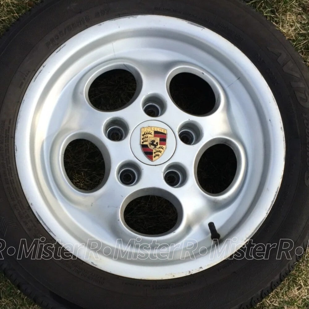 Porsche • 911 Color Crest Center Cap • Phone Dial • 924 928 944 • 92836103206TPP3