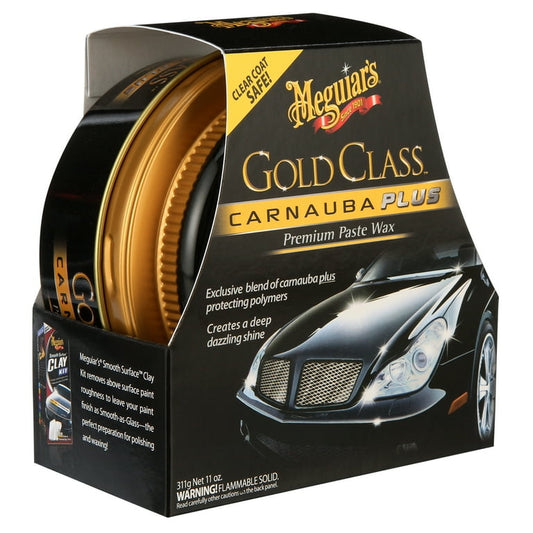 Meguiar's Gold Class Carnauba Plus Premium Paste Wax - 11 Oz. Tin - #G7014J