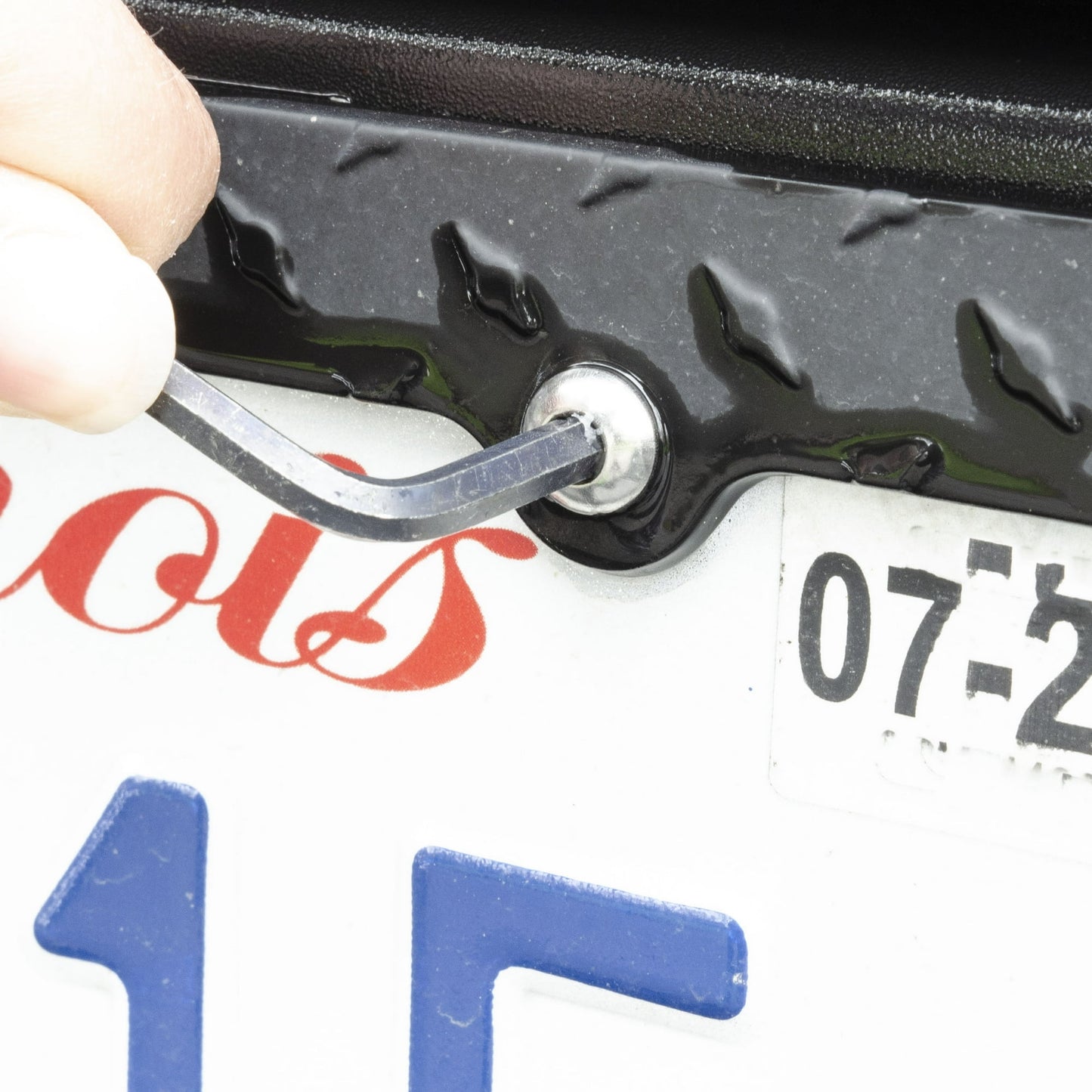 License Plate Frame Mounting Kit - 41 Piece - Anti-Theft Stainless Steel Hardware Fastener Set