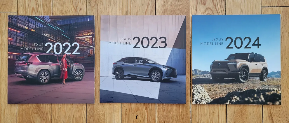 2024 Lexus Model Line Brochure - Original Dealer Issued Catalog - 33 pages