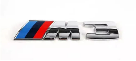 BMW E9X M3 - Rear Trunk Emblem - Genuine OE - E90 E92 E93 - #51148041901