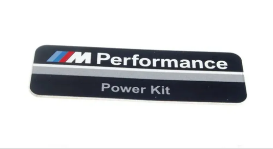 BMW M Performance - Power Kit Badge/Plaque - Genuine OE - PPK - #51142296495