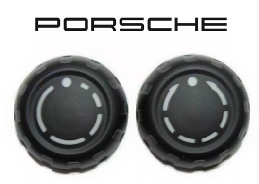 Porsche 987/997 - PCM Radio Volume Navigation Knob Set - OER #99764220100A + #99764220200A05