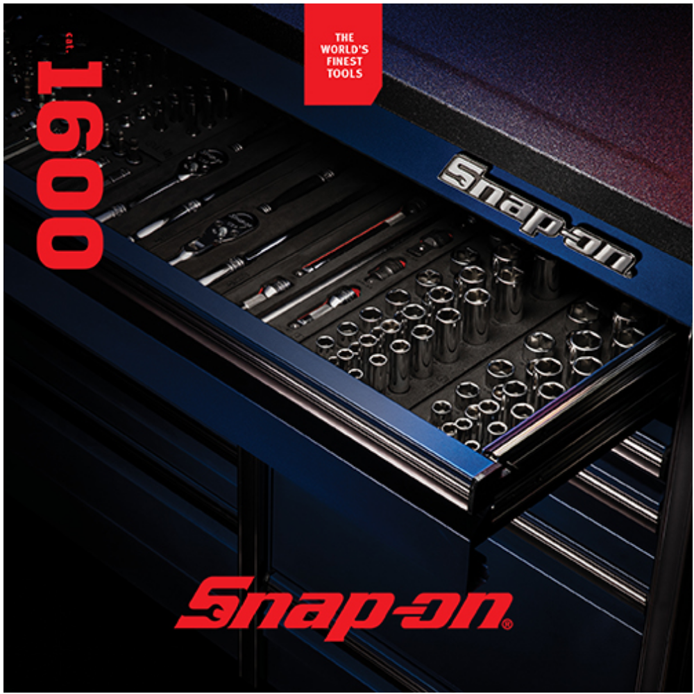 Snap-on® Tools Catalog 1600 - 920 Pages Full Color - Newest Release Available