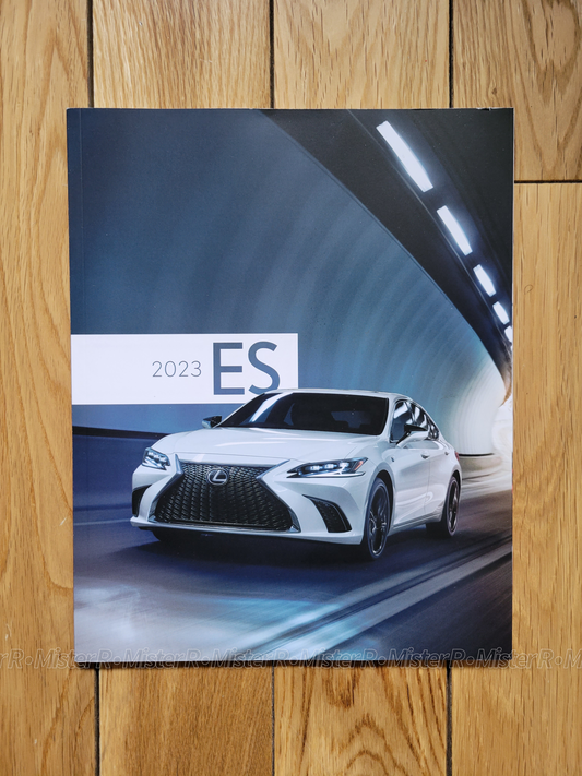 2023 Lexus ES - 250 300 300h 350 - Sales Brochure - Original US Dealer Catalog
