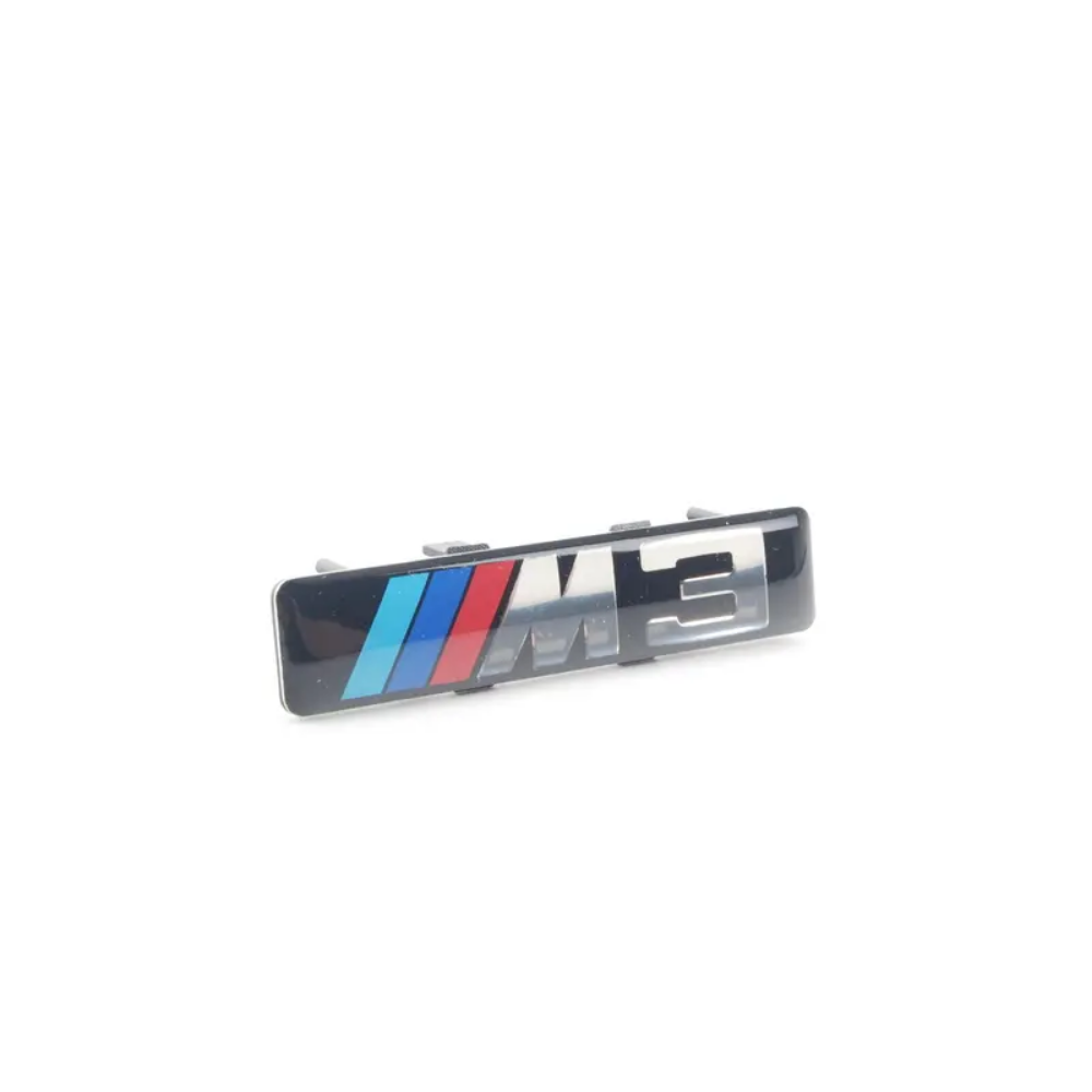 BMW E46 M3 - Front Fender Grille Emblem - Genuine New OE - #72127900605