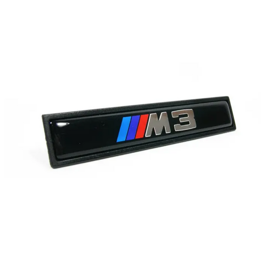 BMW E36 M3 - Door Moulding Plaque - Left or Right Molding Emblem - #51132251381