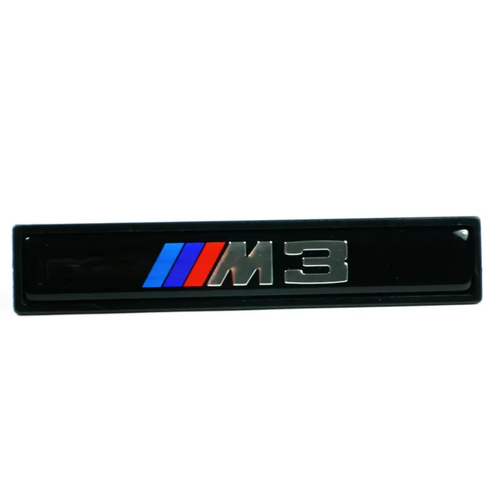 BMW E36 M3 - Door Moulding Plaque - Left or Right Molding Emblem - #51132251381