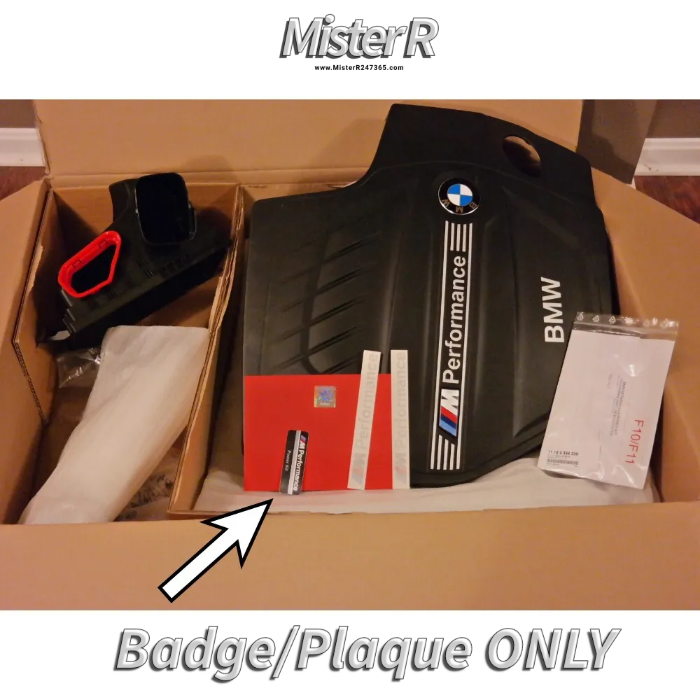 BMW M Performance - Power Kit Badge/Plaque - Genuine OE - PPK - #51142296495