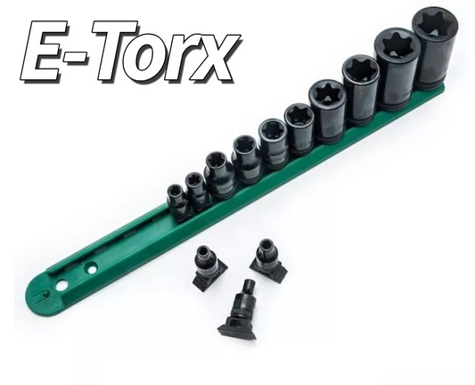 GEARWRENCH External Torx Socket Set - 1/4" - 3/8" - 1/2" Drive - #80583