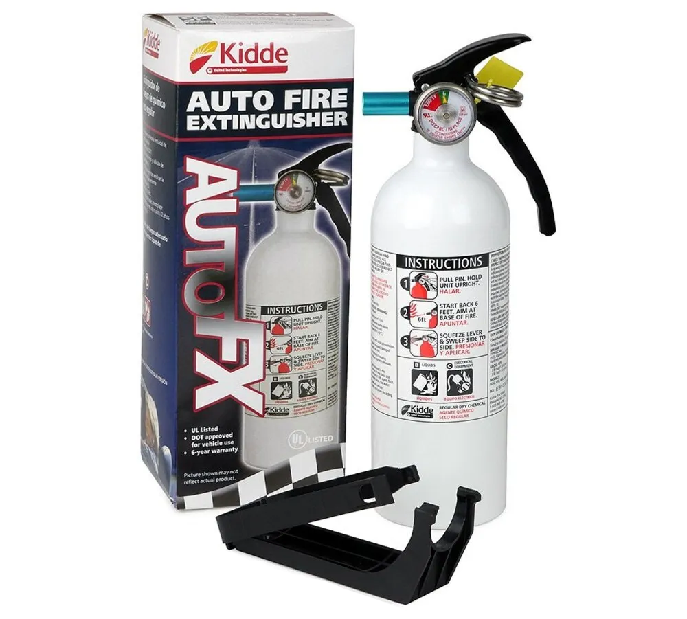 Kidde - Auto/Marine Fire Extinguisher - 3lb Dry Chemical - Car/Truck/Boat