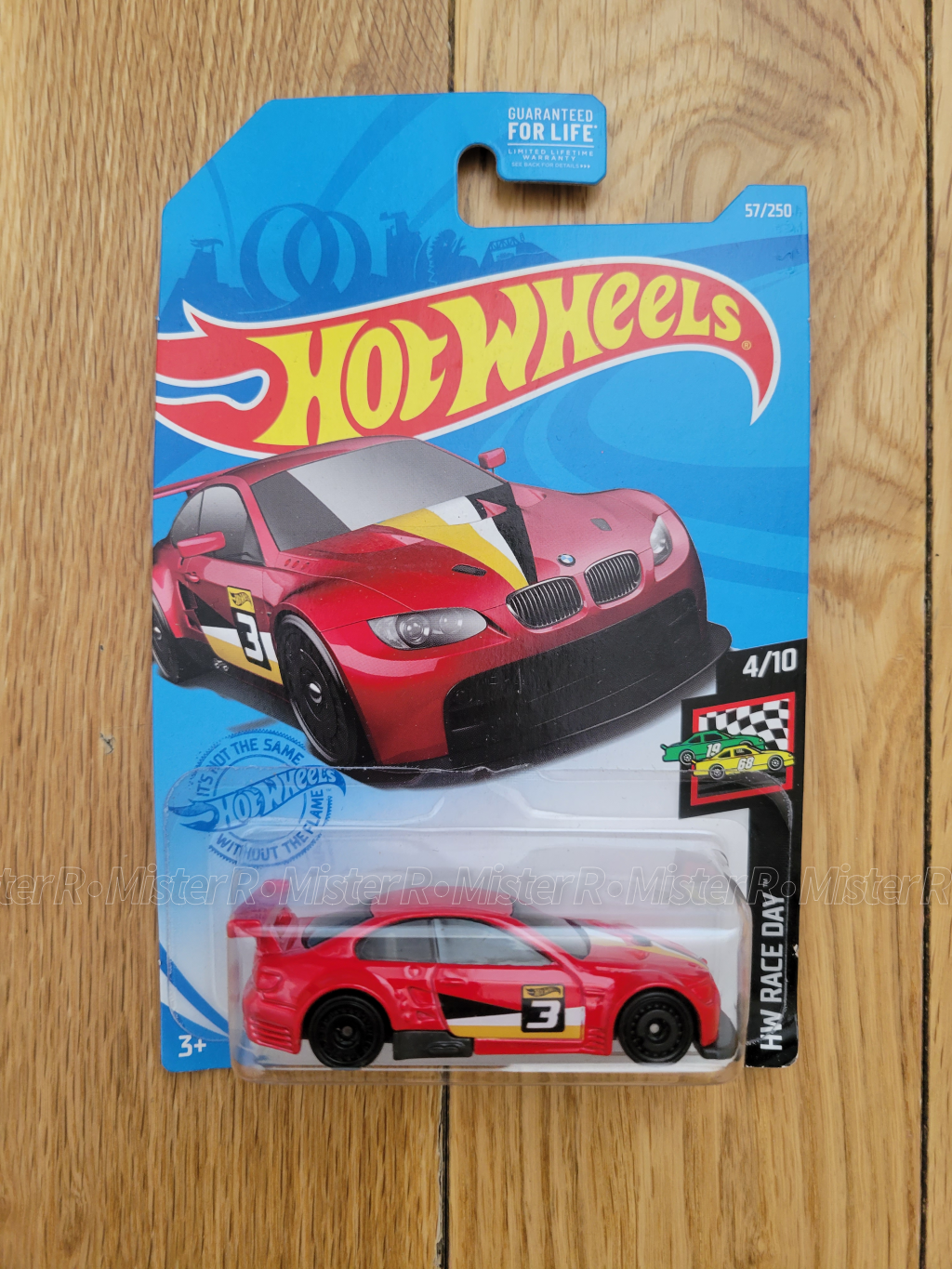 2021 Hot Wheels - BMW M3 GT2 Red - HW Race Day 4/10 - #GRX89-M9C1D