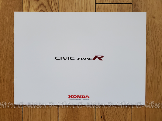 2022 Honda Civic Type R - Original JDM Sales Brochure/Catalog