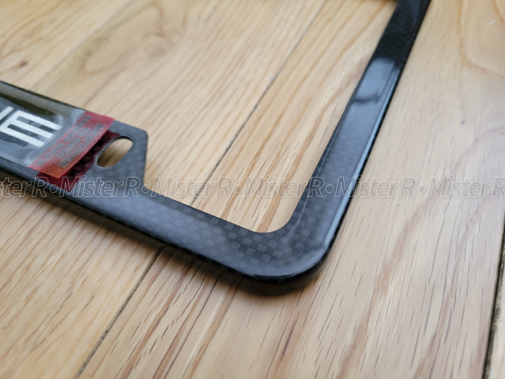 Porsche - Carbon Fiber License Plate Frame - Genuine OE - #PNA70200544