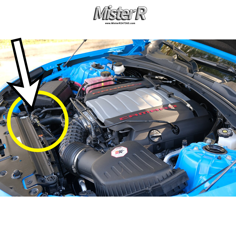 Chevrolet Camaro SS 6.2L - Radiator/Engine Electric Fan Connector/Wiring Harness Pigtail - Chevy LT1 SPAL - Used OE - #85516898