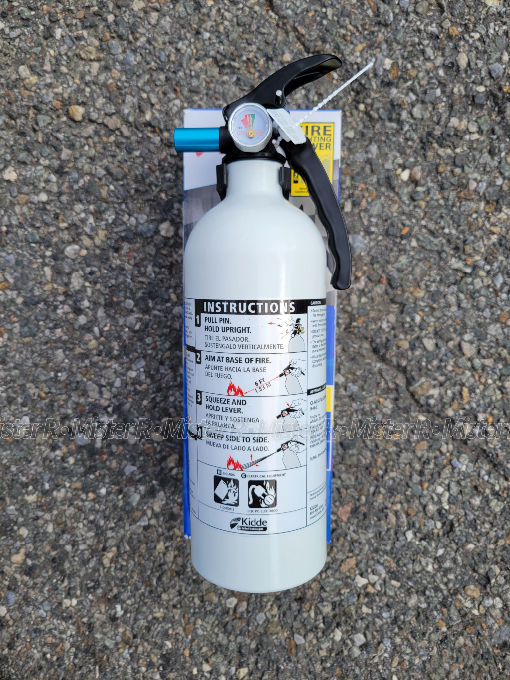 Kidde - Auto/Marine Fire Extinguisher - 3lb Dry Chemical - Car/Truck/Boat