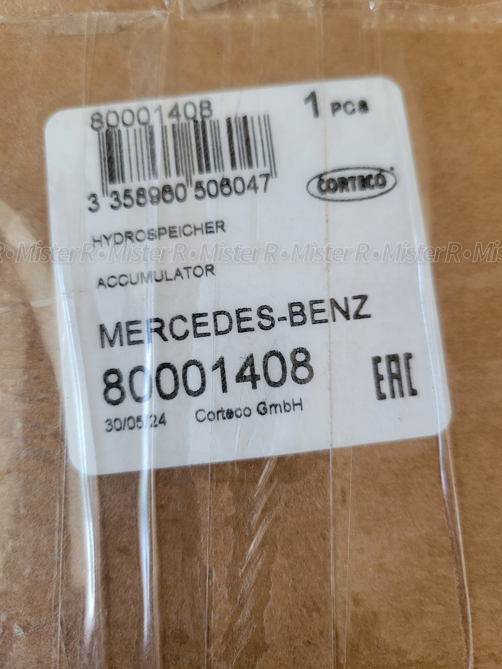 Mercedes-Benz - Active Body Control Accumulator Unit - OEM - Corteco #A2213280015
