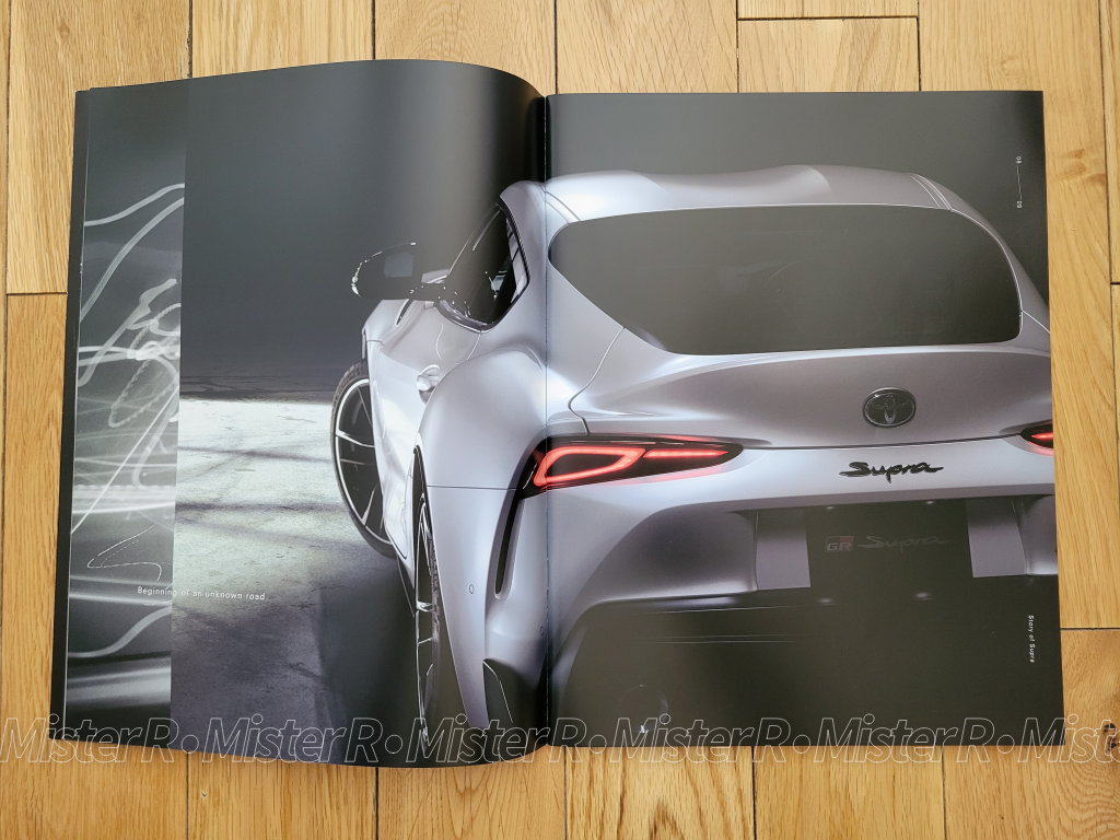 2020 Toyota GR Supra - Original JDM Sales Brochure/Catalog - MK5 MKV A90 A91 J29