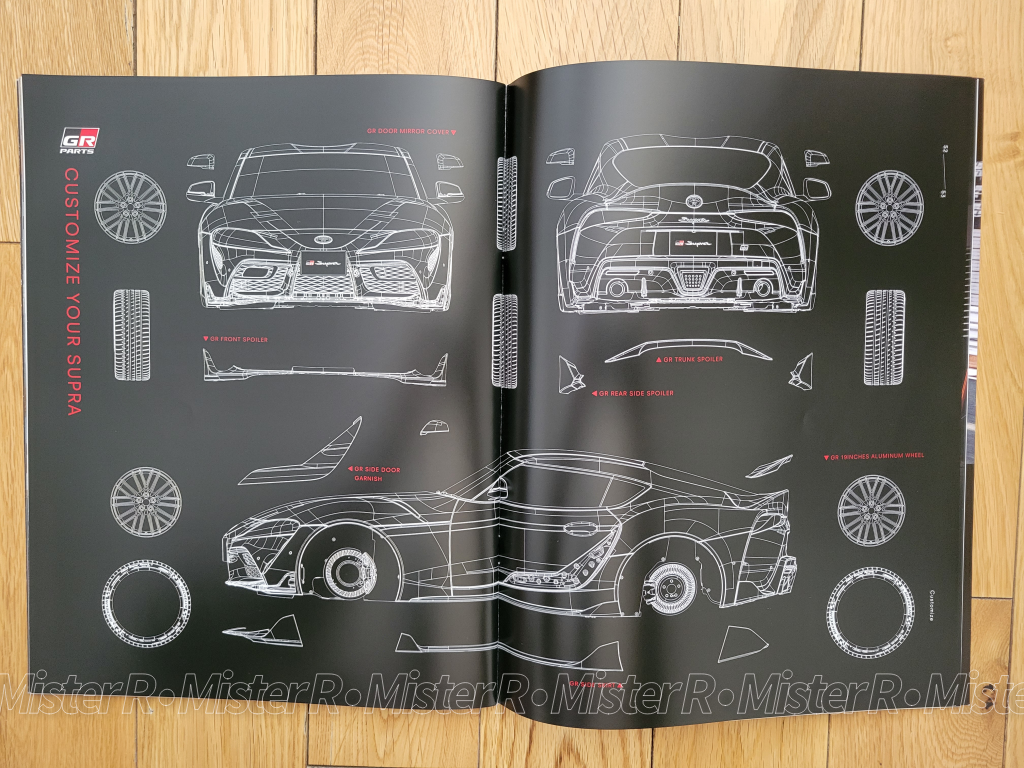 2020 Toyota GR Supra - Original JDM Sales Brochure/Catalog - MK5 MKV A90 A91 J29